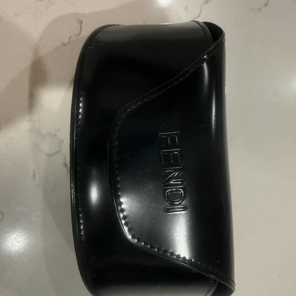Authentic FENDI Sunglasses Dainty Rhinestone Logo Side